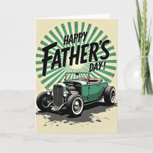 Cartão dos Pais Roadster Esmeralda