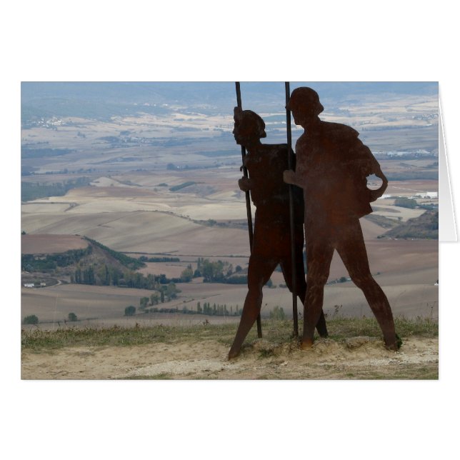 Cartão dos peregrinos (Frente Horizontal)