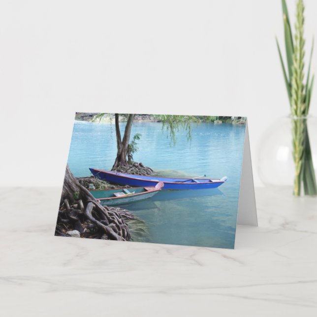 cartão dos pirogues (Frente)