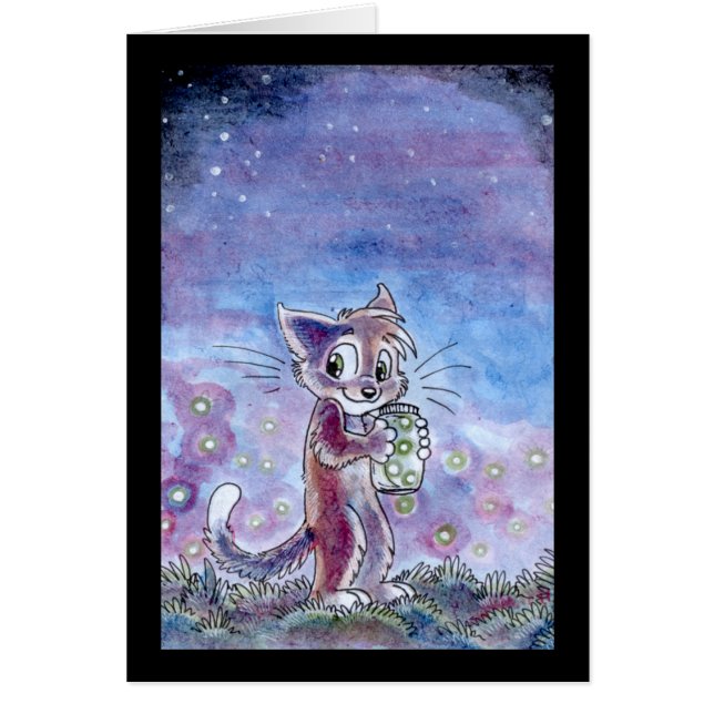 Cartão dos vaga-lume (Frente)