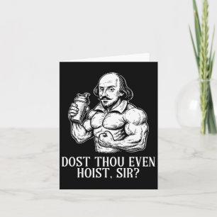 Cartão Dost You even Hoist