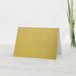 Cartão Dourado brilho, brilho, brilho