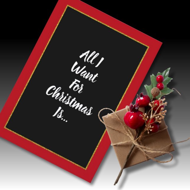 Cartão Dourado Natal Românico Vermelho (Criador carregado)