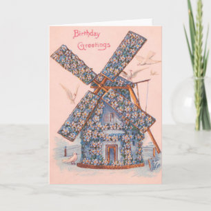 Cartão Dove Forget-Me-Not Windmill