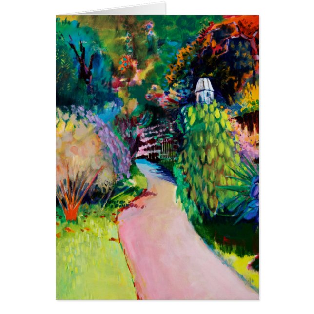 Cartão Dovecote exótico (Frente)