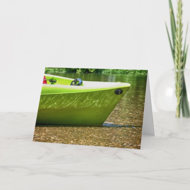 Cartão Downstream com Boat (Frente)