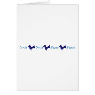 Cartão Doxie-Doxie-Doxie - Dachshund