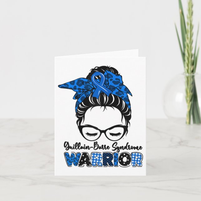 Cartão Dpx3 Guillain Barre Syndrome Awareness Month Warri (Frente)