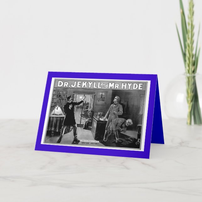 Cartão Dr. Jekyll e Sr. Hyde (Frente)