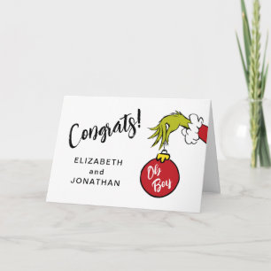 Cartão Dr. Seuss Ah, Parabéns de Bebê Grpolegadas