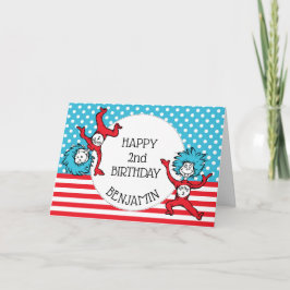 Cartão Dr. Seuss | Feliz Aniversário Para Você!