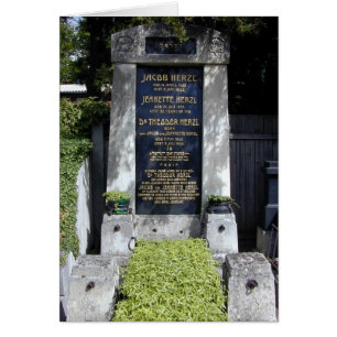 Cartão Dr. Theodor Herzl