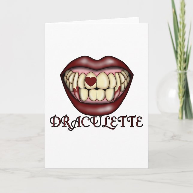 Cartão Draculette (Frente)