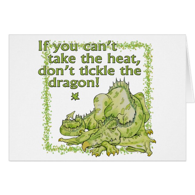 Cartão Dragão (Frente Horizontal)