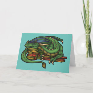 Cartão Dragão Biblioteca