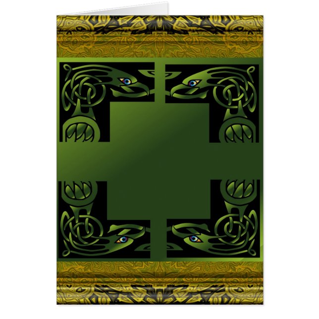 Cartão Dragão Celta (Frente)