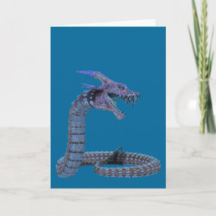 Cartão Dragão Cobra