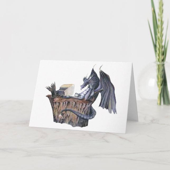 Cartão Dragão de Computador (Frente)