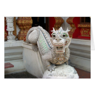 Cartão Dragão de Templo Branco