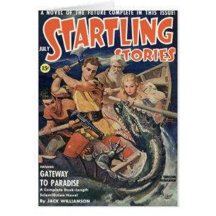 Cartão Dragão do mar irritado