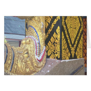 Cartão Dragão do Naga em Chiang Mai, Tailândia