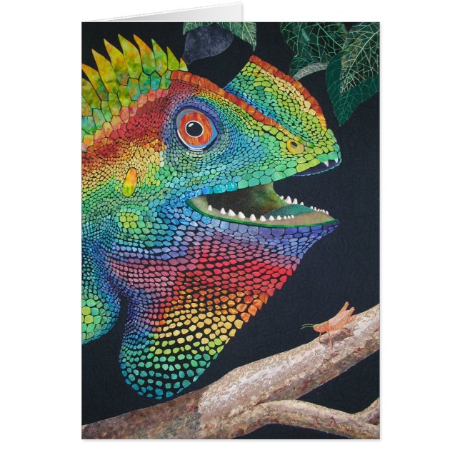 Cartão Dragão Florestal (Frente)