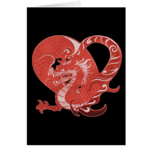 Cartão Dragão Heart