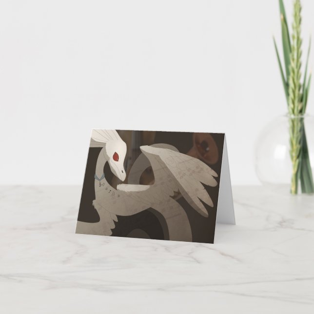 Cartão Dragão Música Clássico (Frente)