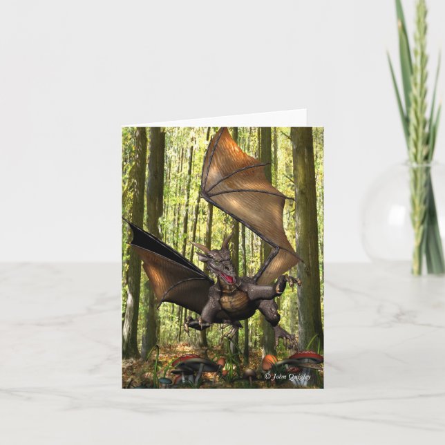 Cartão Dragão Voador (Frente)