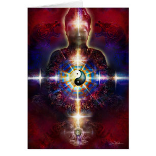 Cartão Dragões 8 de V064 BaGua Buddha