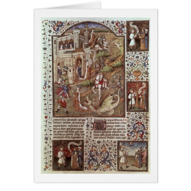 Cartão Dragões da matança de St George (Frente)