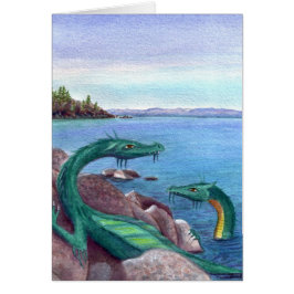 Cartão Dragões de Lake Tahoe