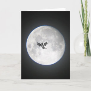 Cartão Dragon in the Moonlight