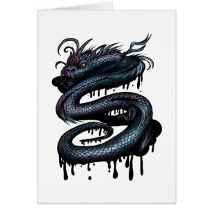 Cartão Dragon Swirl