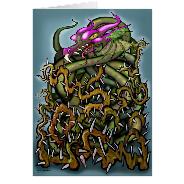 Cartão Dragon Thorns (Frente)