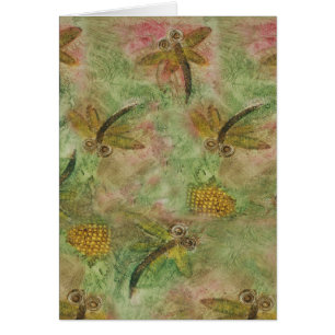 Cartão Dragonfly Cotton Candy