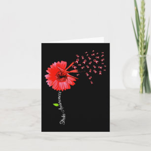 Cartão Dragonfly Red Brain Aneurysm Awarise Str