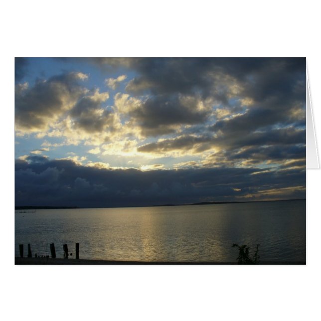 Cartão Drama Sunset (Frente Horizontal)