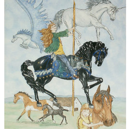 Cartão "Dream Carousel"