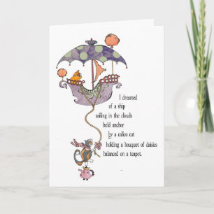 Cartão Dream Kitty Card