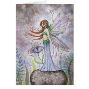 Cartão Dream Lily Fairy Card de Molly Harrison