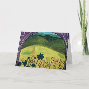 Cartão Dream Series: The Flowers