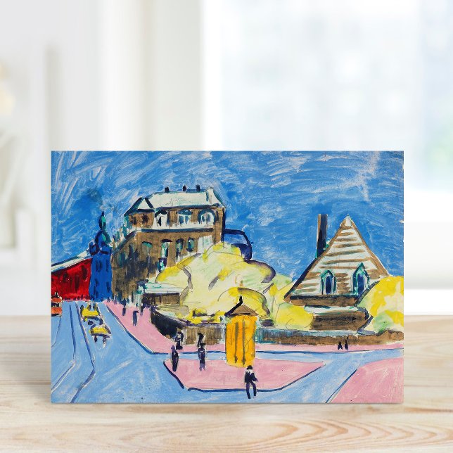 Cartão Dresden | Ernst Ludwig Kirchner (Criador carregado)