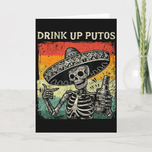 Cartão Drinco De Maio Cinco De Drinko Engraçado Cinco De