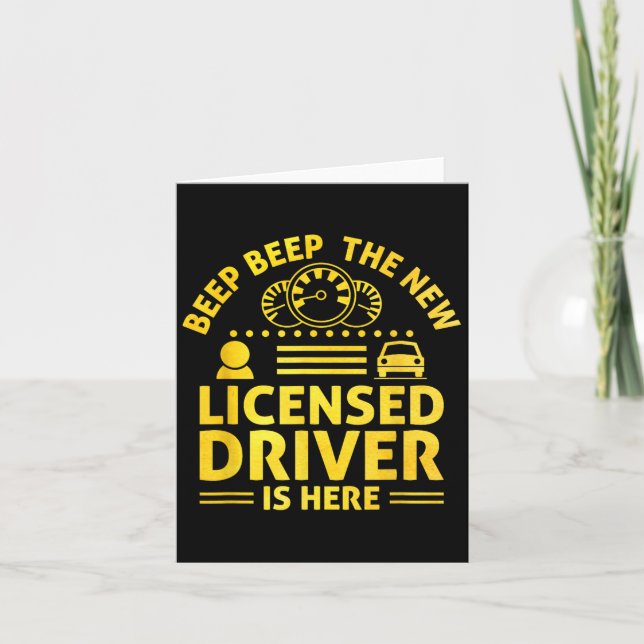 Cartão Driving License Ped New Driver Permit Driving Scho (Frente)