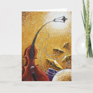 Cartão Drum 'n' Bass Greeting Card