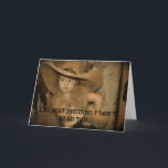 Cartão DSC_0058, eu apenas fingir-me-ei não o ouço…<br><div class="desc">cartão de aniversário para o amigo das mulheres</div>