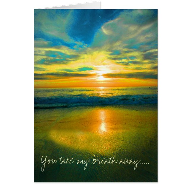 Cartão DSC_0306, você remove minha respiração ..... (Frente)