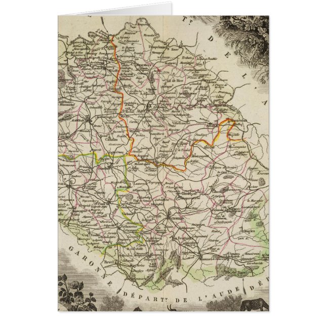 Cartão Du Tarn (Frente)
