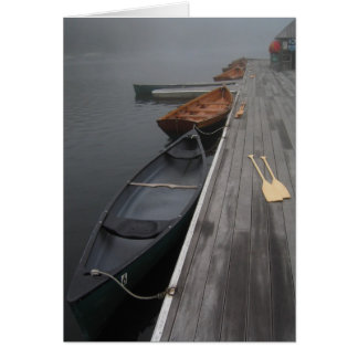 Cartão Duas canoas
